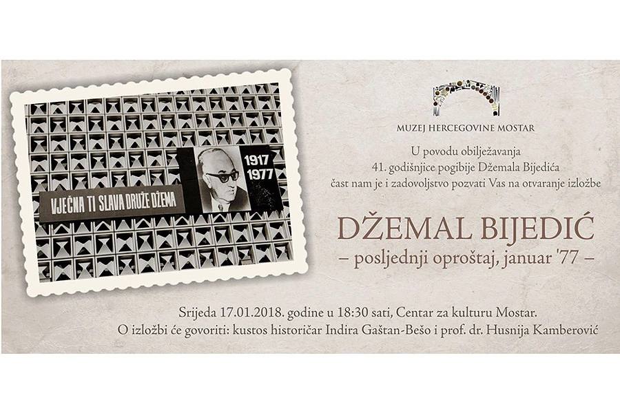 U Mostaru izložba 'Džemal Bijedić, posljednji oproštaj, siječanj '77'