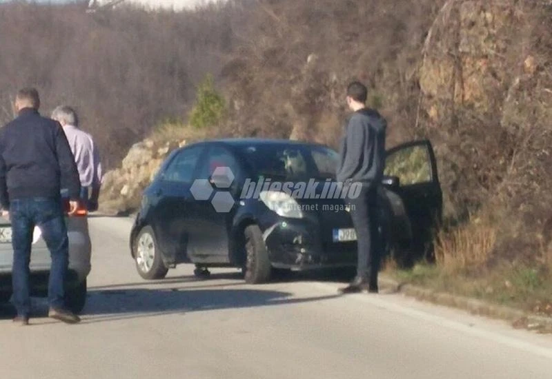 Sudar Toyote i Passata na Obilaznoj cesti u Širokom Brijegu