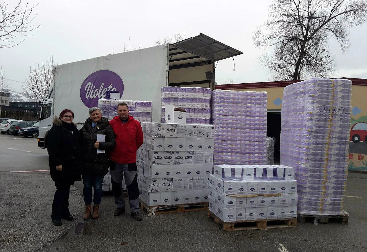 Građani BiH i Violeta za najugroženije obitelji donirali 100.000 KM