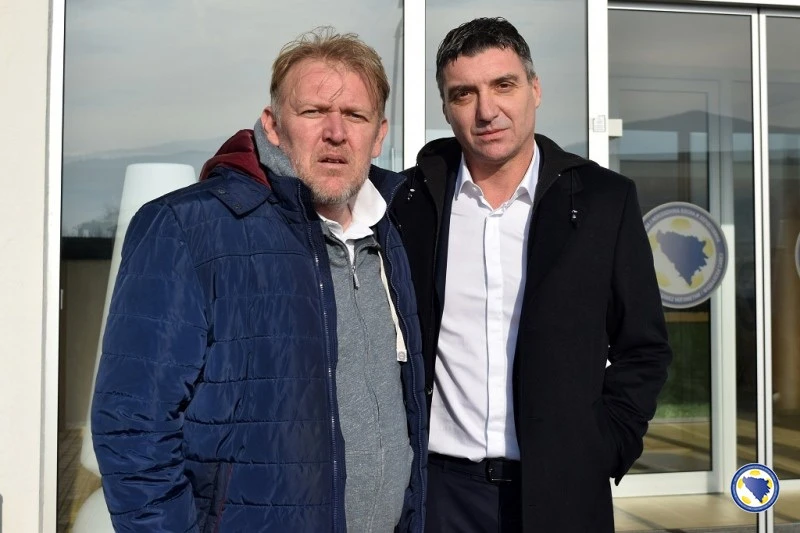 Prosinečki se upoznao s uposlenicima NSBiH