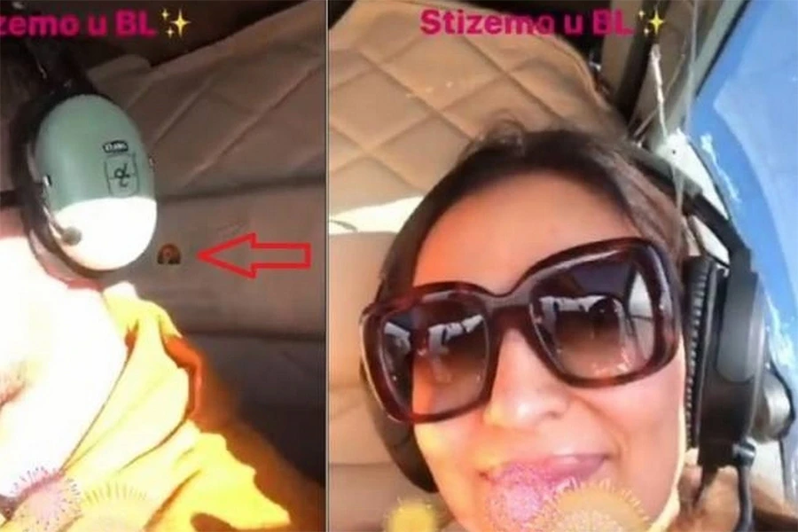 Helikopter RS-a prevezao Cecu na privatnu proslavu u Banja Luku?