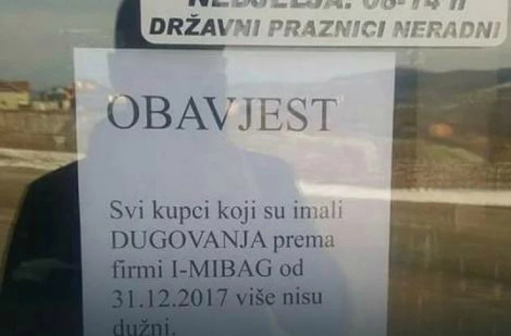 Nesvakidašnja priča iz BiH: Svim dužnicima oprostio dug