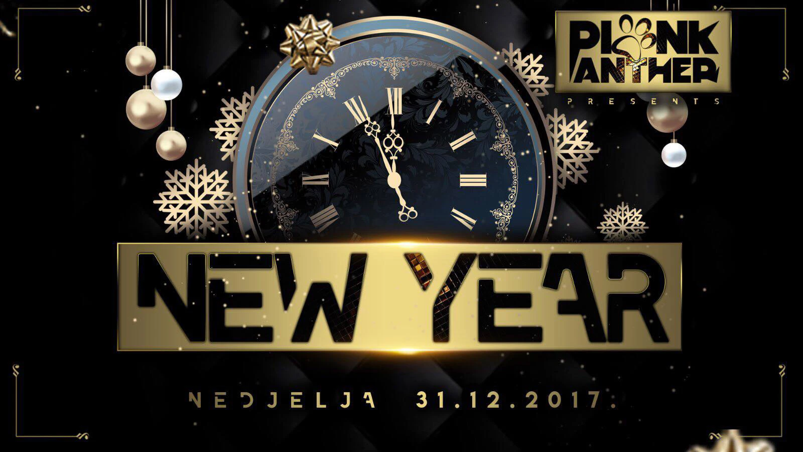 Doček Nove godine 2018. @the Pink Panther