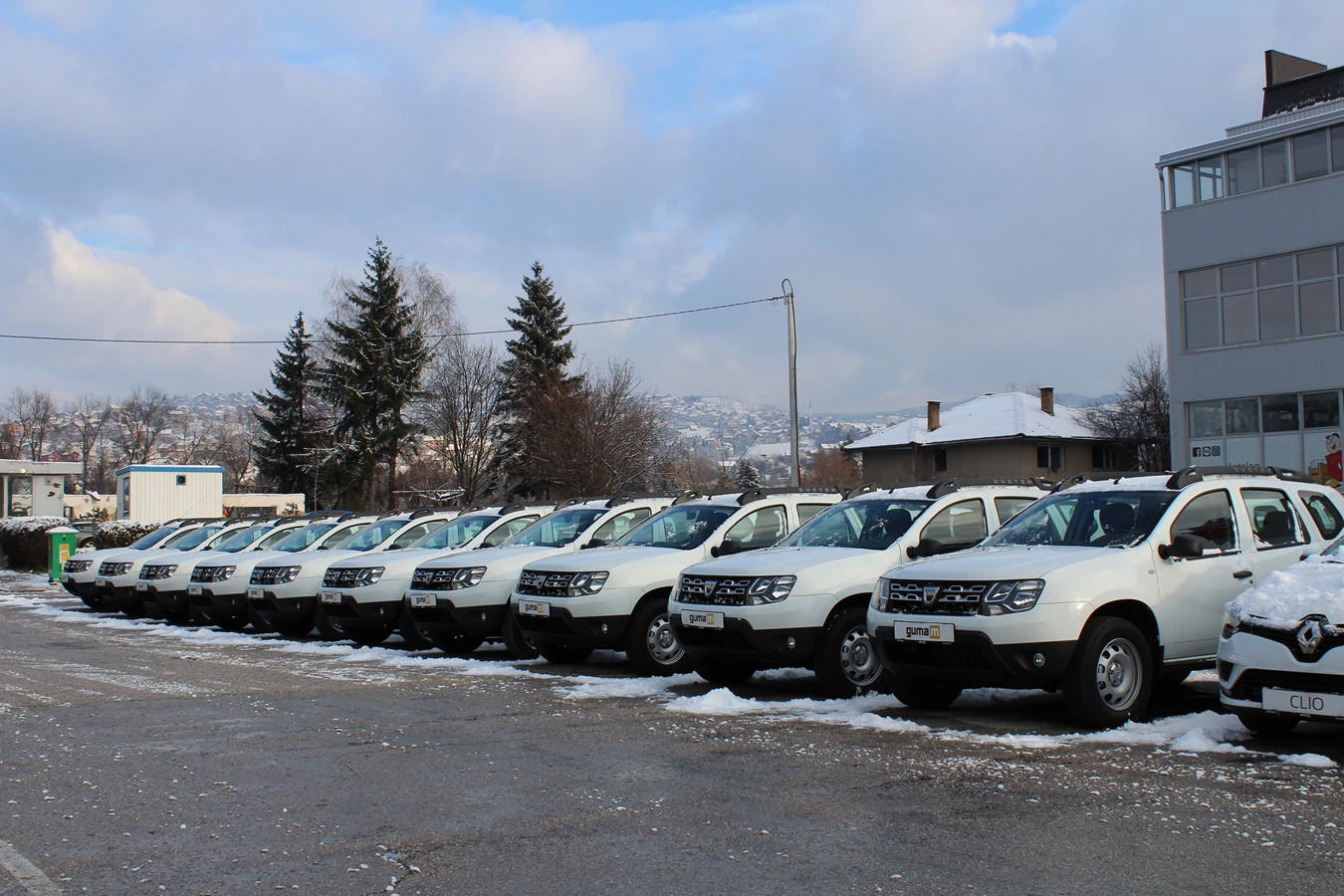 GUMA M isporučila BH Telecomu flotu od 20 vozila Dacia Duster