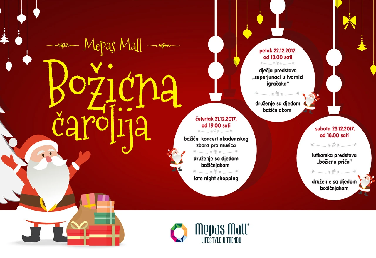 Mepas Mall Božićna čarolija
