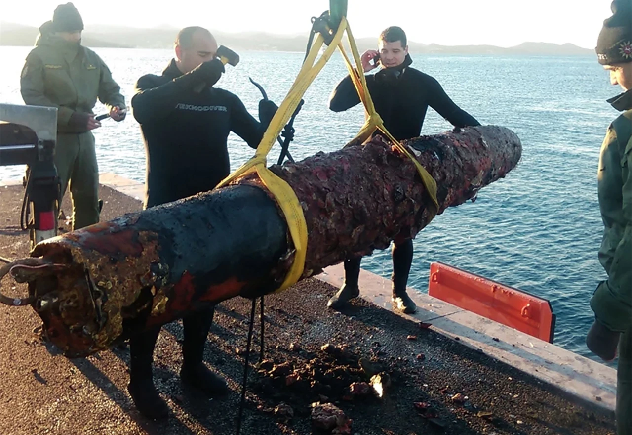 Torpedo iz Prvog svjetskog rata pronađen kraj Zadra