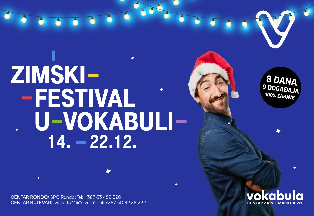 Za svakoga po nešto! Najavljujemo Zimski festival u Vokabuli