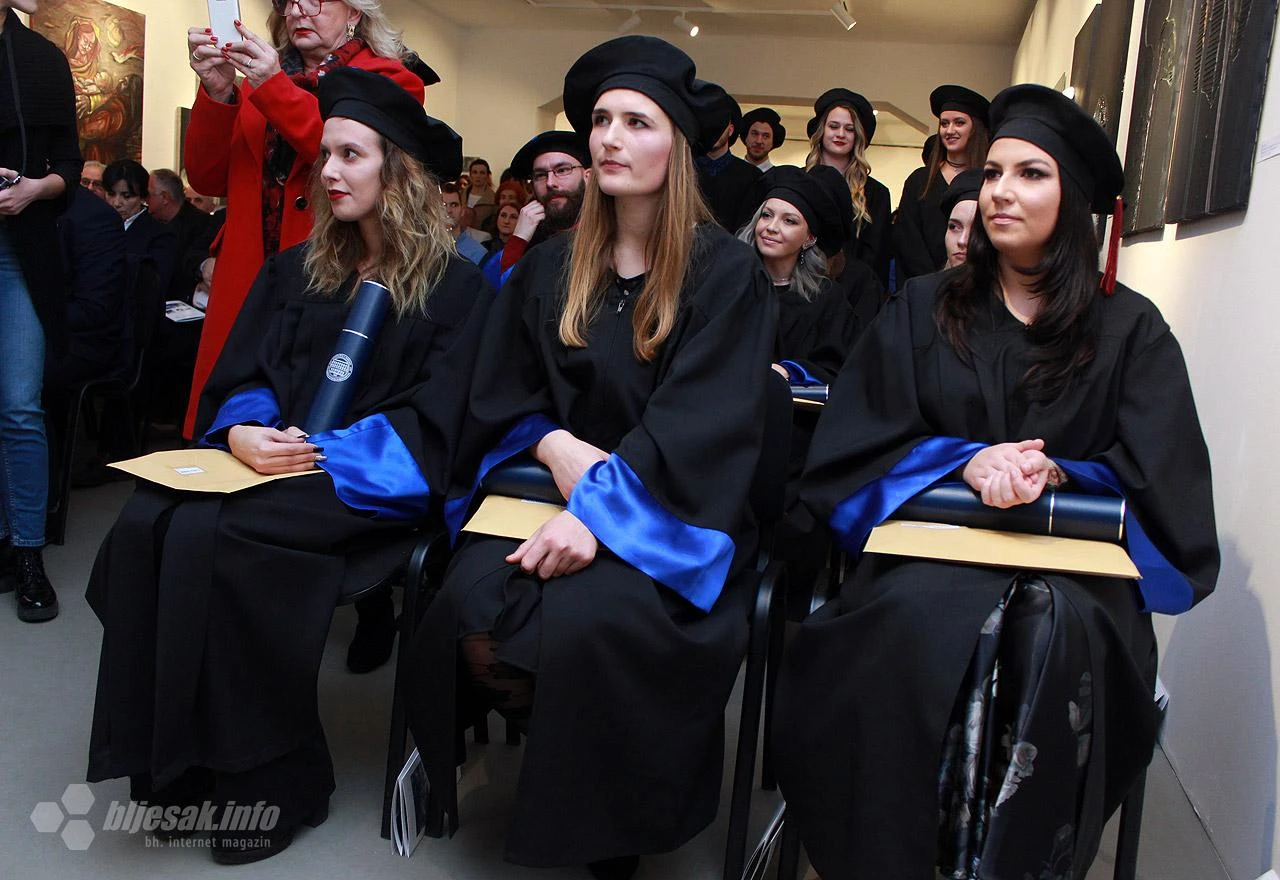 Promovirana 24 diplomanta Akademije likovnih umjetnosti u Širokom Brijegu