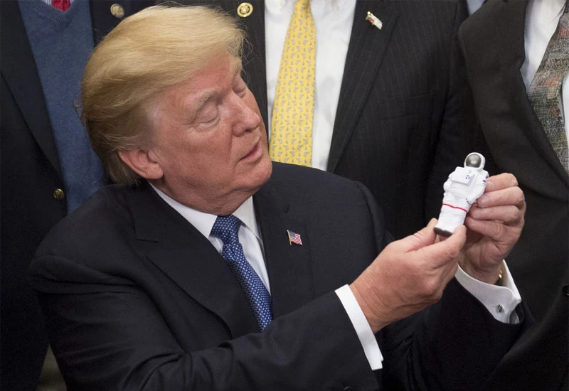 Trump šalje Amerikance na Mjesec i tvrdi: ''Astronauti će ići i na Mars''