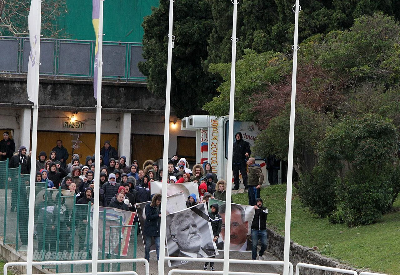 Zbog podrške Praljku na stadionima kažnjeni Zrinjski i Široki