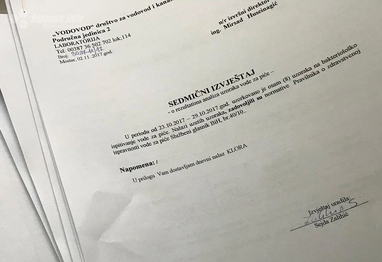 Vodovod: Voda je u Blagaju ispravna, pojedincima smeta što moraju plaćati račune pa se žale