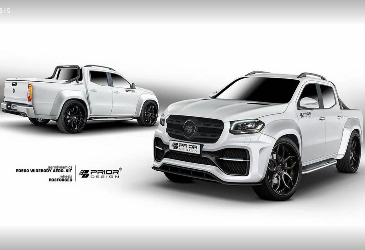 Mercedes X-Klasa na tretmanu u Prior Designu