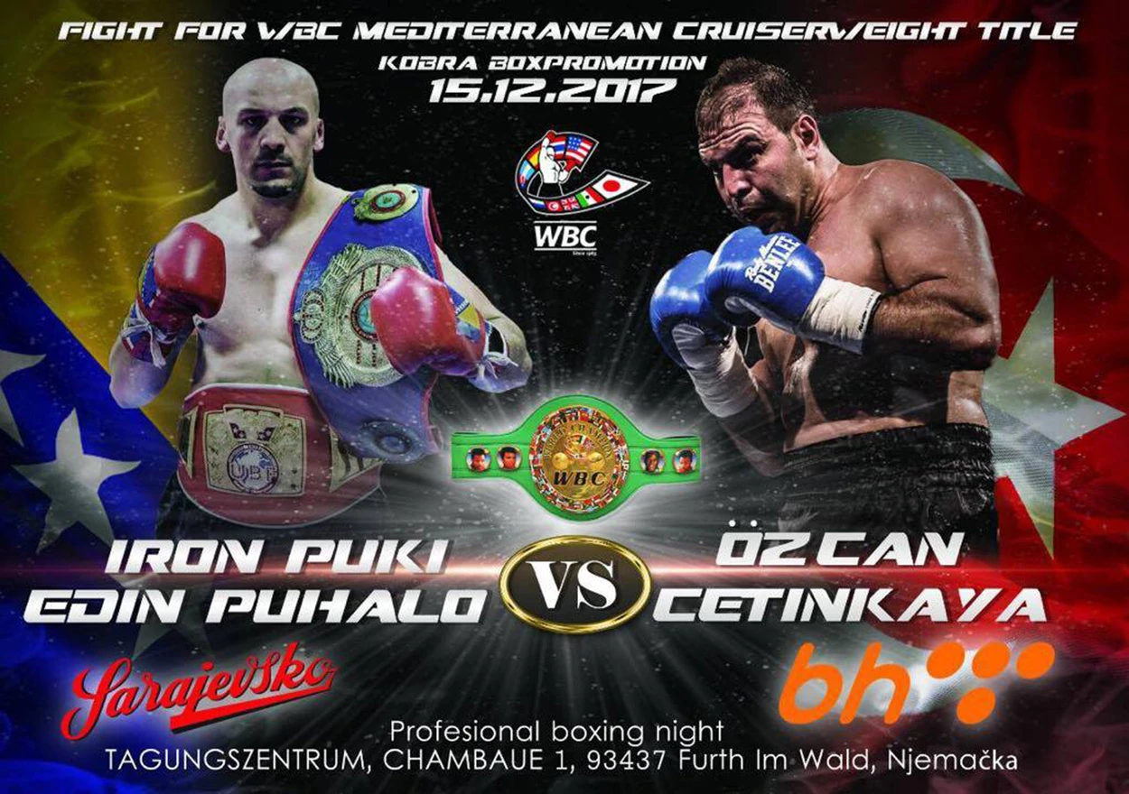 Iron Puki za WBC titulu borit će se protiv turskog boksača Özcana Çetinkaya