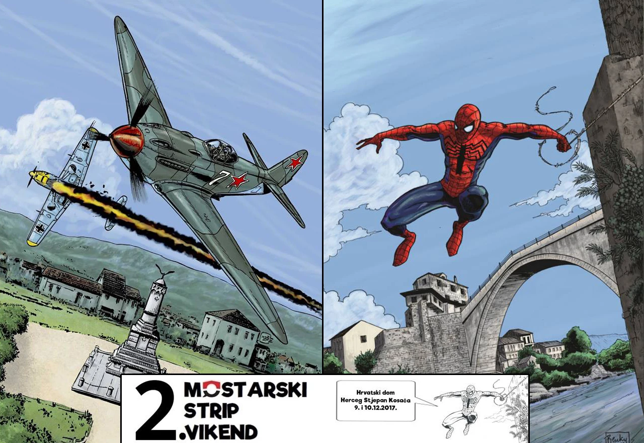 Mostar sljedećeg vikenda destinacija ljubitelja strip-umjetnosti
