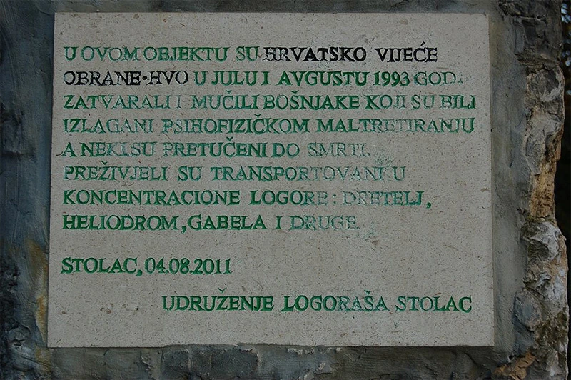 Logoraši traže postavljanje spomen-obilježja u Koštanoj bolnici u Stocu