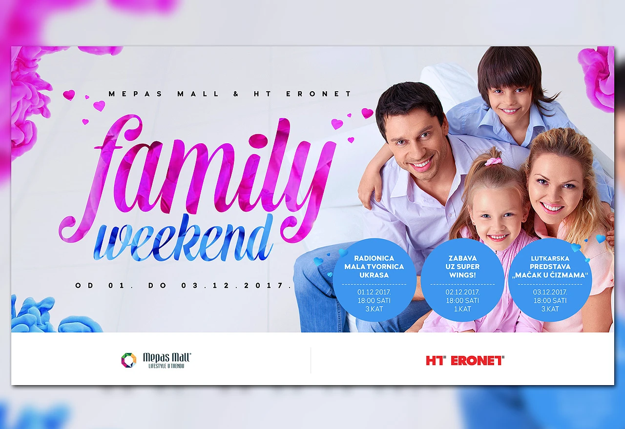 Trodnevna zabava: Mepas Mall & HT Eronet Family Weekend