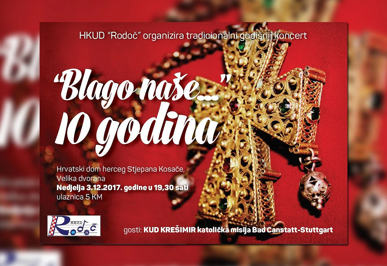 Tradicionalni koncert ''Blago naše...'' u Kosači
