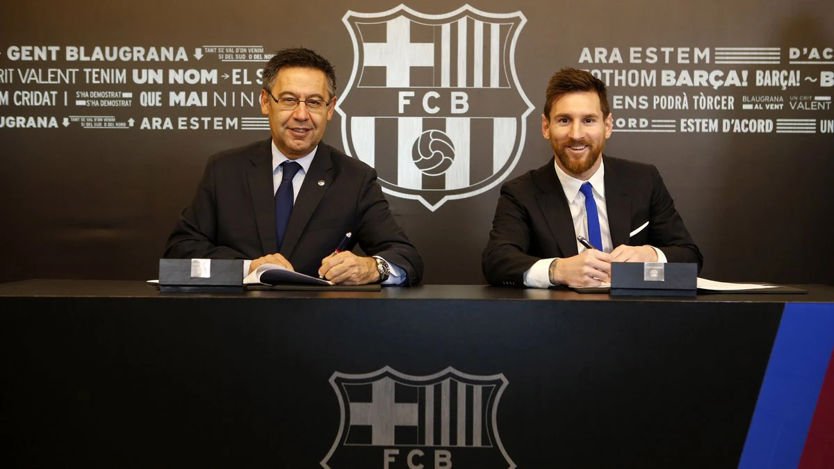 Messi konačno potpisao ugovor s Barcelonom