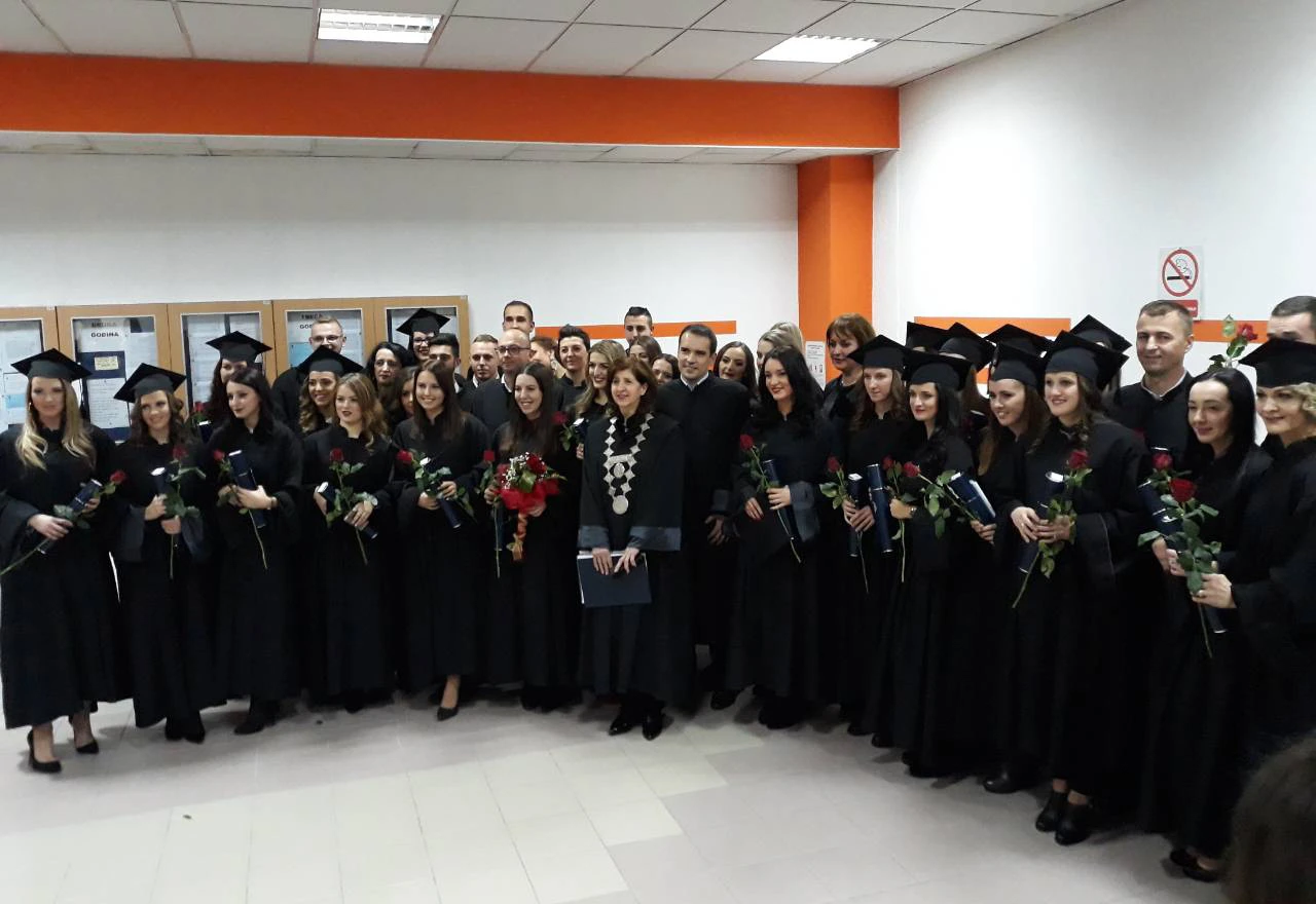 Svečana promocija diplomanata Ekonomskog fakulteta Sveučilišta u Mostaru centar Vitez