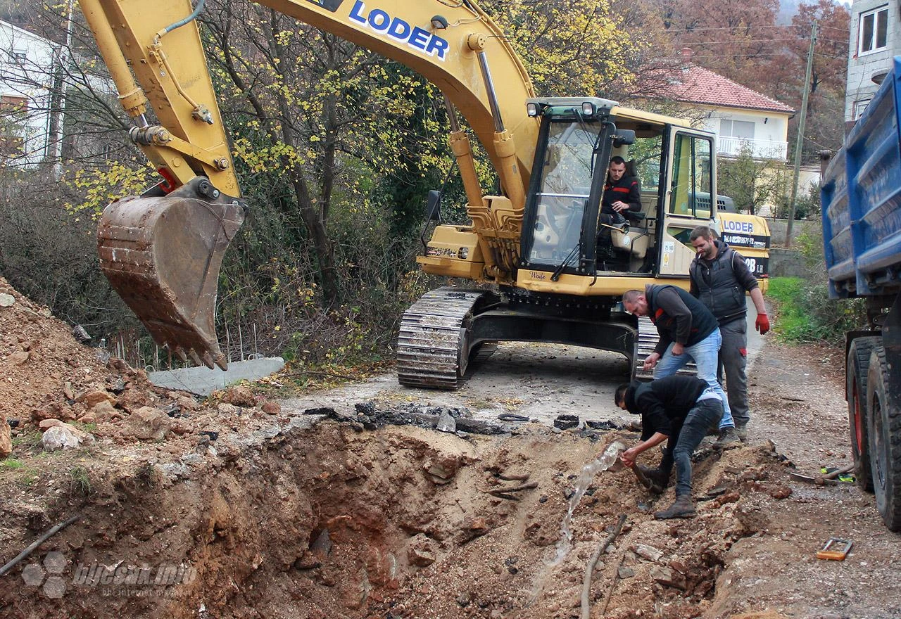 Zbog radova na cjevovodima Široki Brijeg ostao bez vode