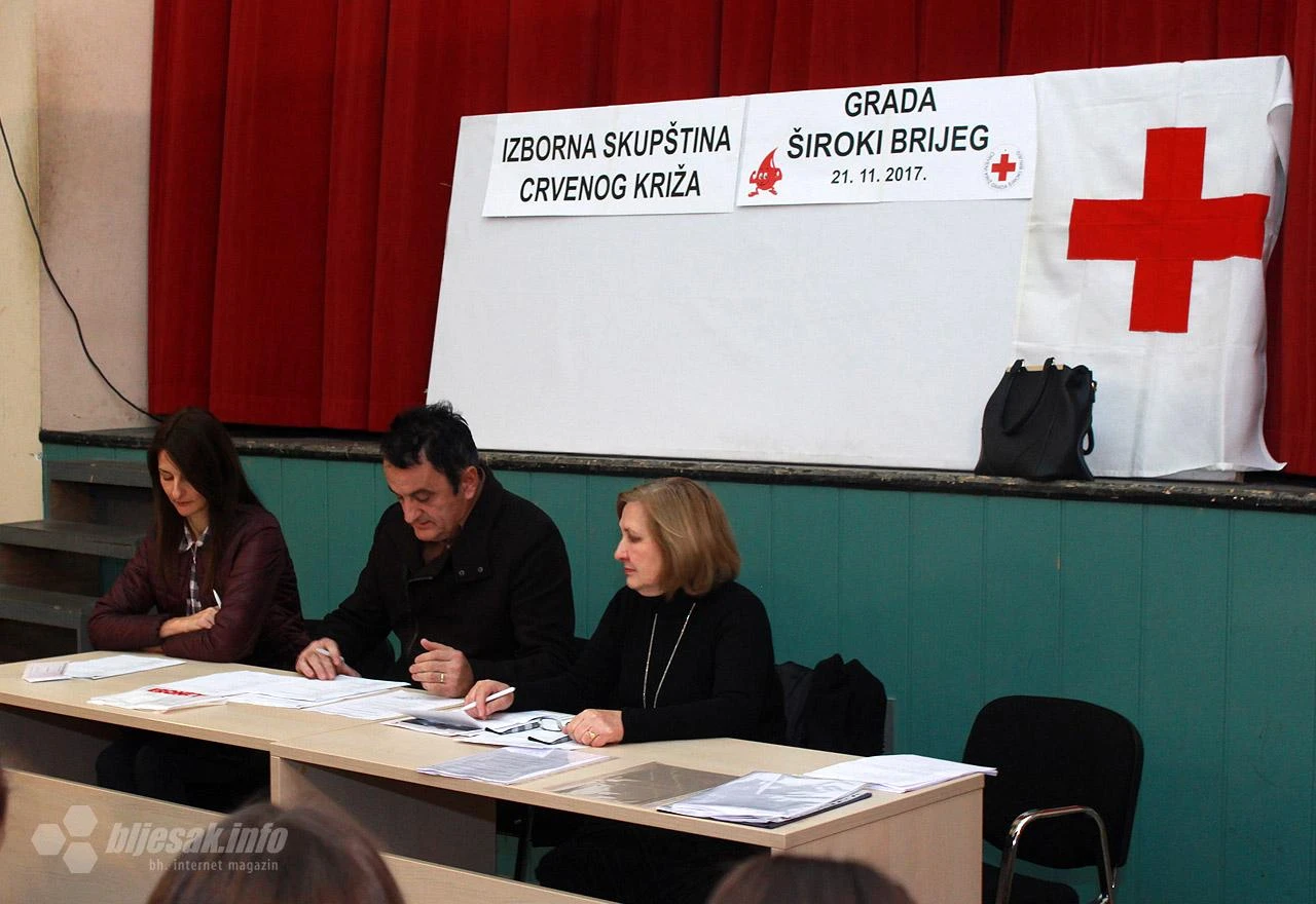 Izabrano novo vodstvo Crvenog križa Grada Širokog Brijega