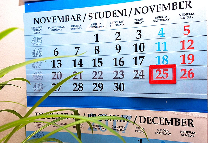 25. studeni - neradni dan u BiH