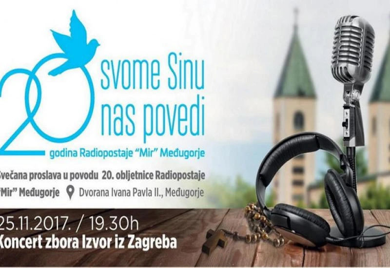 Radiopostaja ''Mir Međugorje'' obilježava 20 godina rada