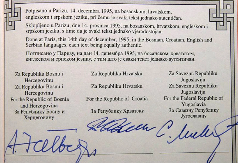 Što je Srbima Dayton?