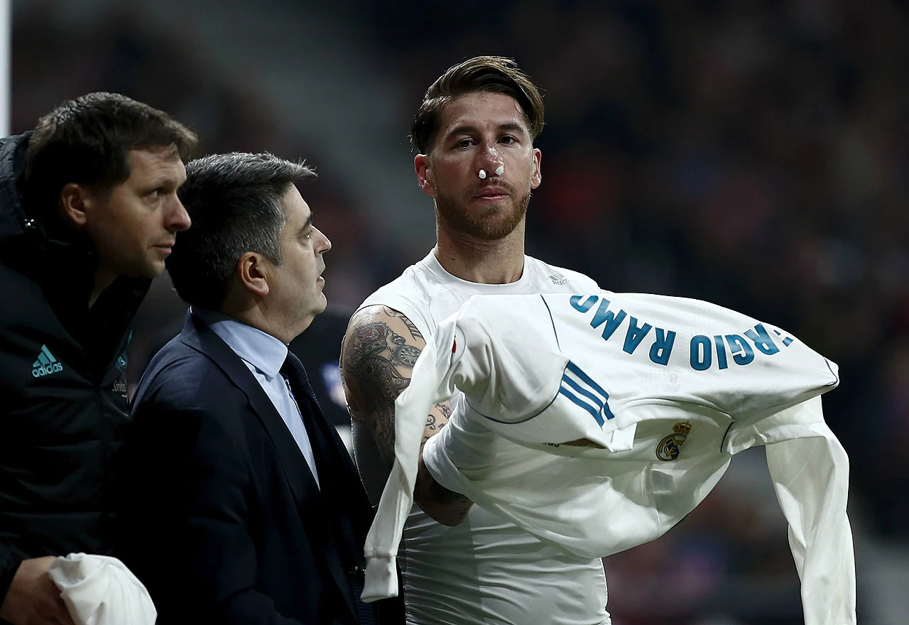 Sergio Ramos slomio nos