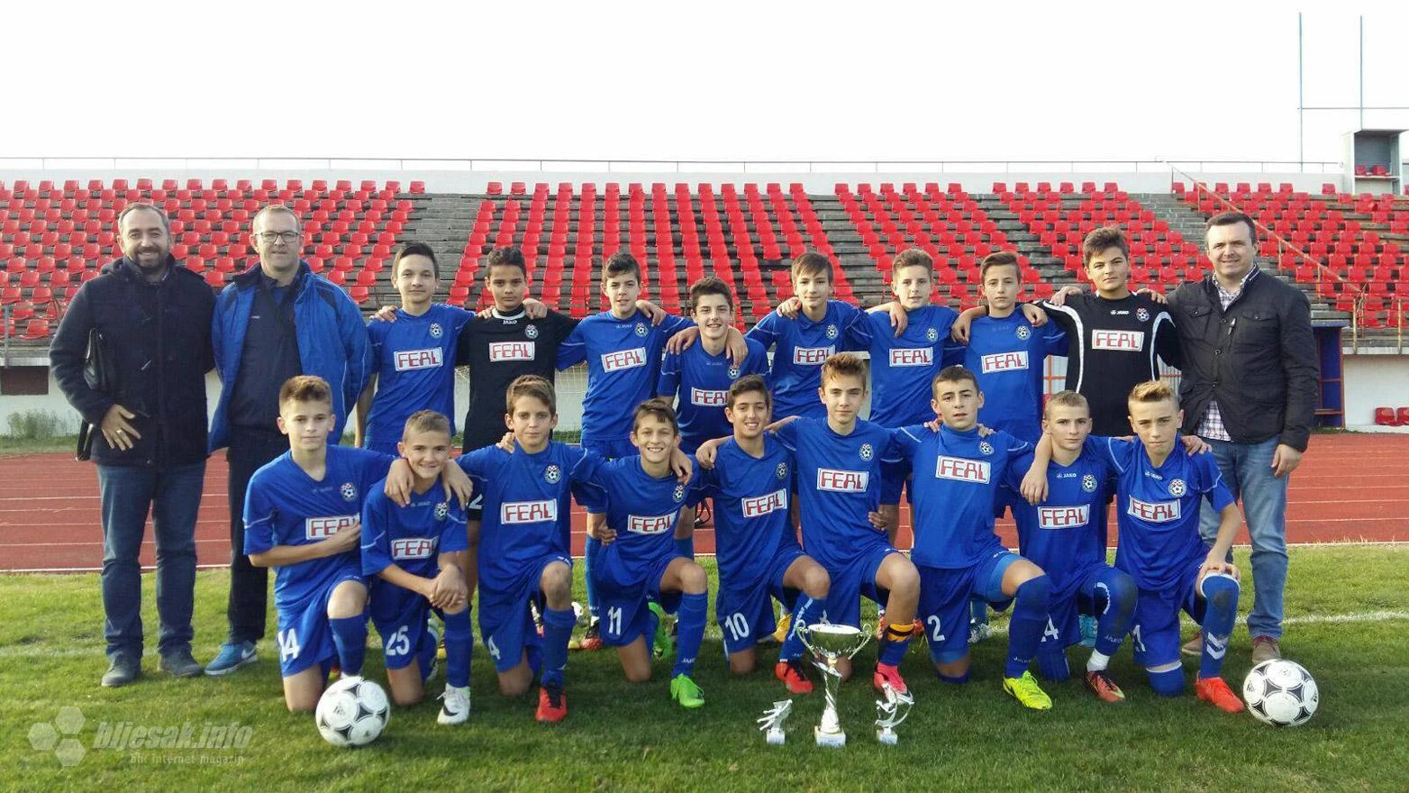 Mlađi kadeti Širokog Brijega pobjednici turnira ''Herceg-Bosna''