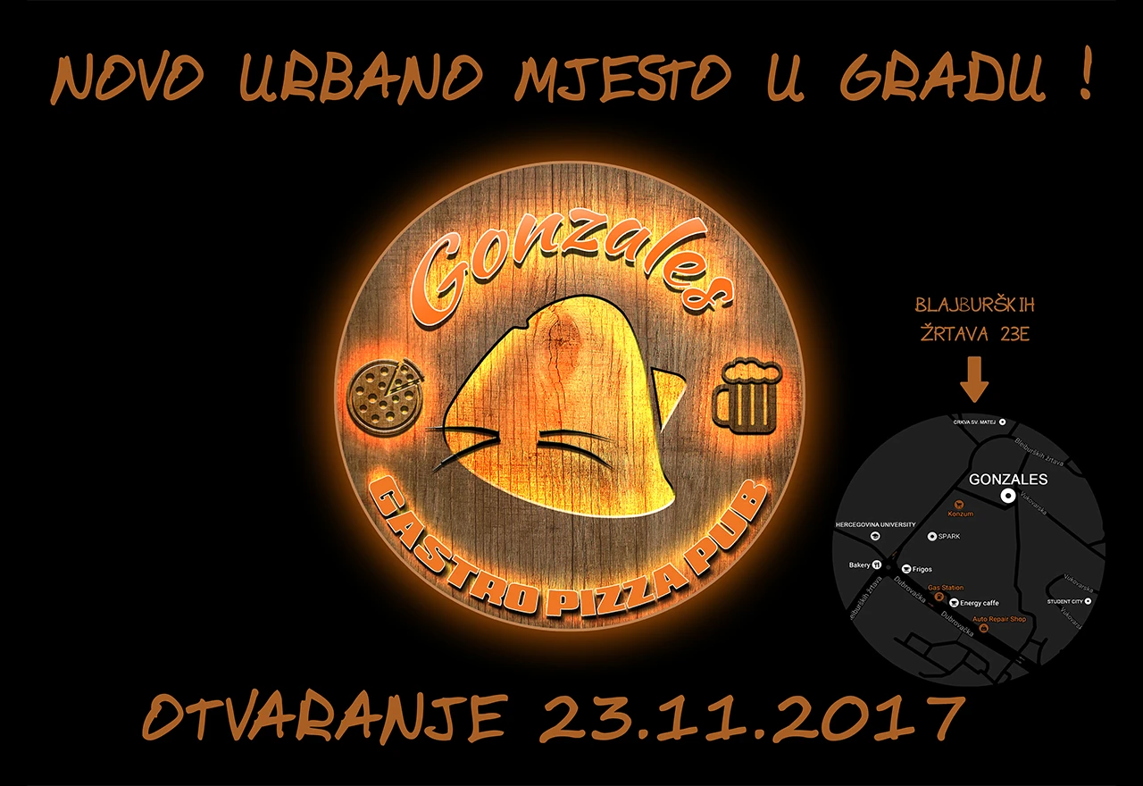 Mostar dobiva sjajni Gastro Pizza Pub!
