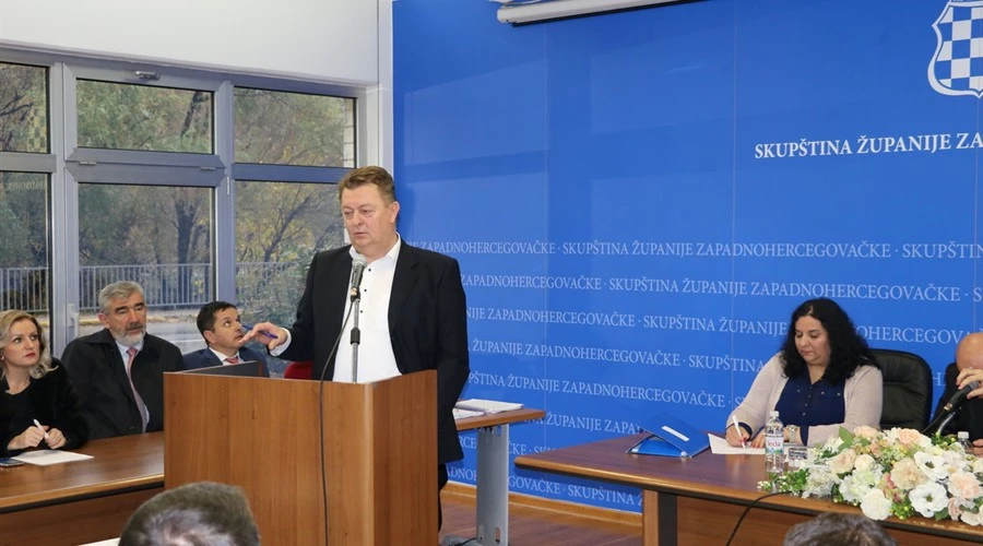 ŽZH: Prekinuli sjednicu Skupštine kako bi obilježili Dan županije