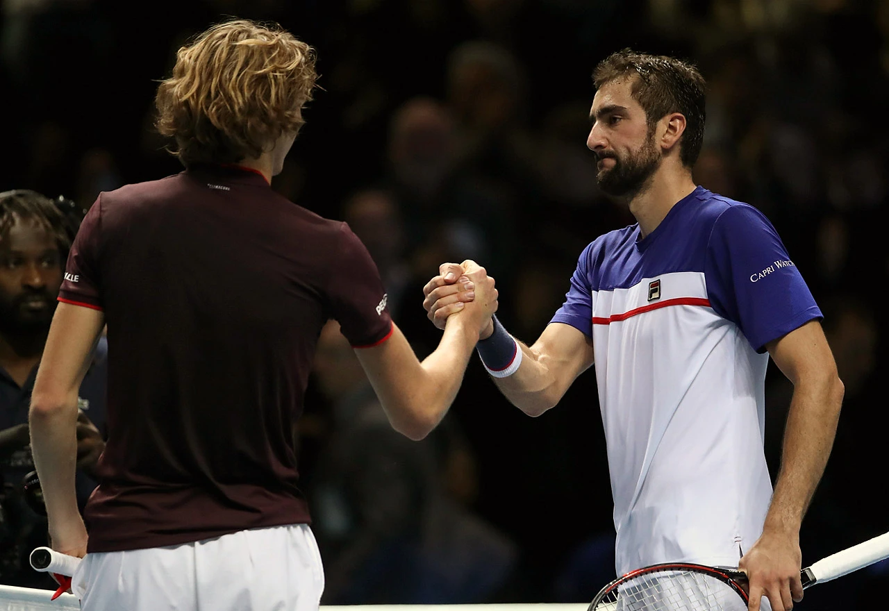 Zverev bolji od Čilića u prvom kolu ATP finala