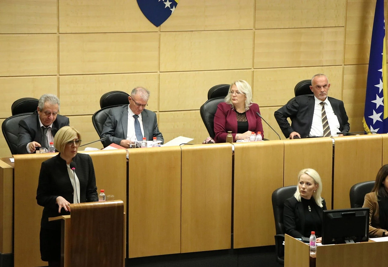 Žene prekinule sjednicu Doma naroda