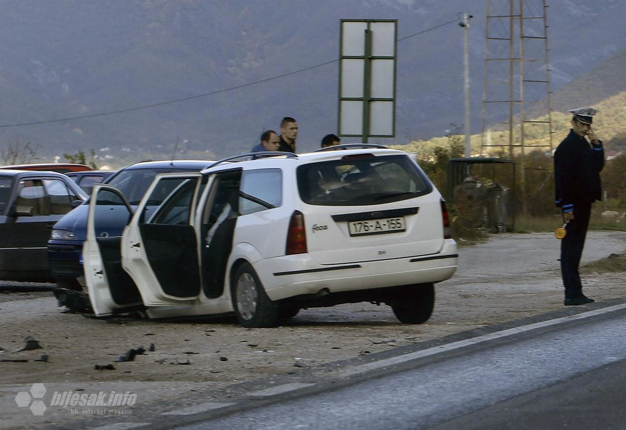 Teži sudar na sjevernom ulazu u Mostar