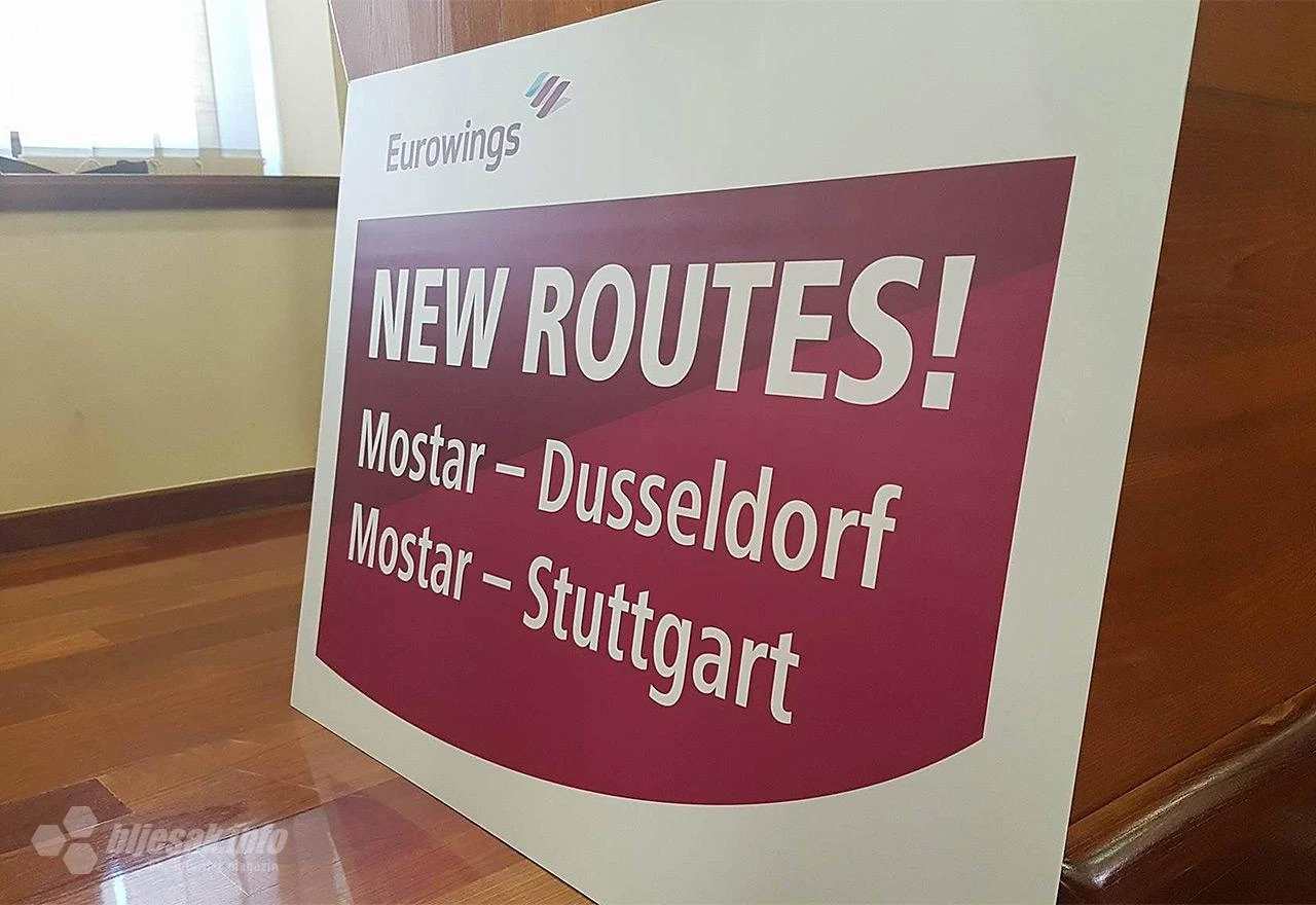 Eurowings: Mostarske znamenitosti su Stari most i snajperski toranj, većina stanovnika su muslimani