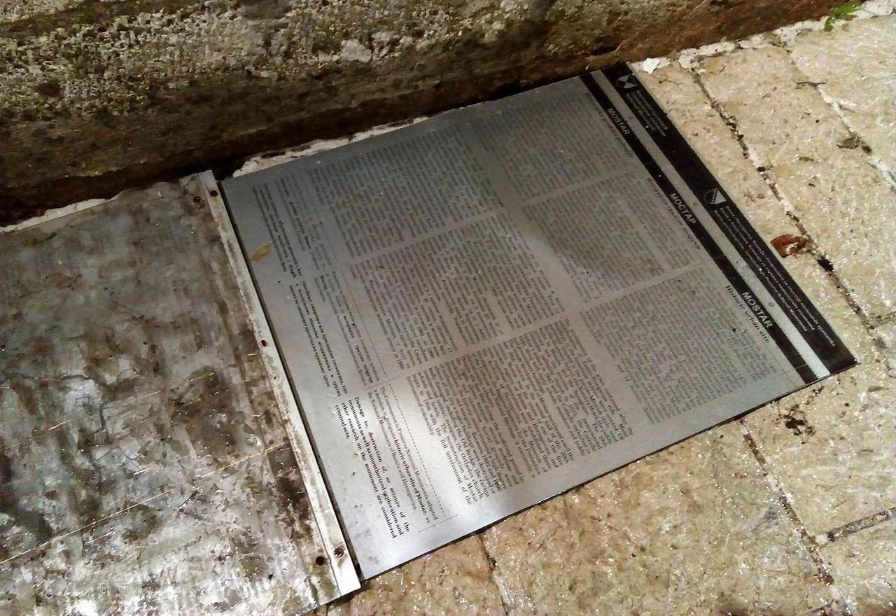 Mostar: Informativna ploča ''leži'' u Fejićevoj