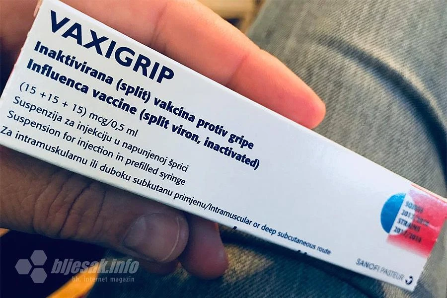 HNŽ: Na cjepiva protiv gripe će biti izdvojena 31 tisuća KM