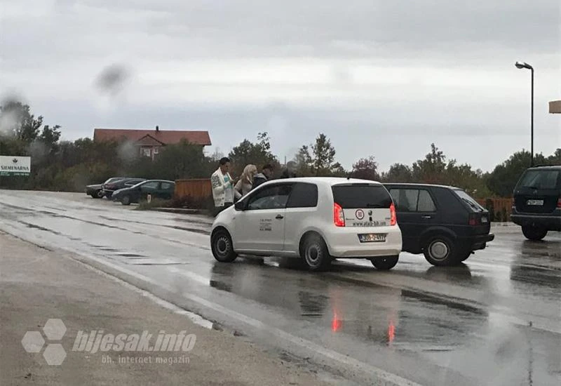 Široki Brijeg: Sudar Škode i Golfa II na obilaznici