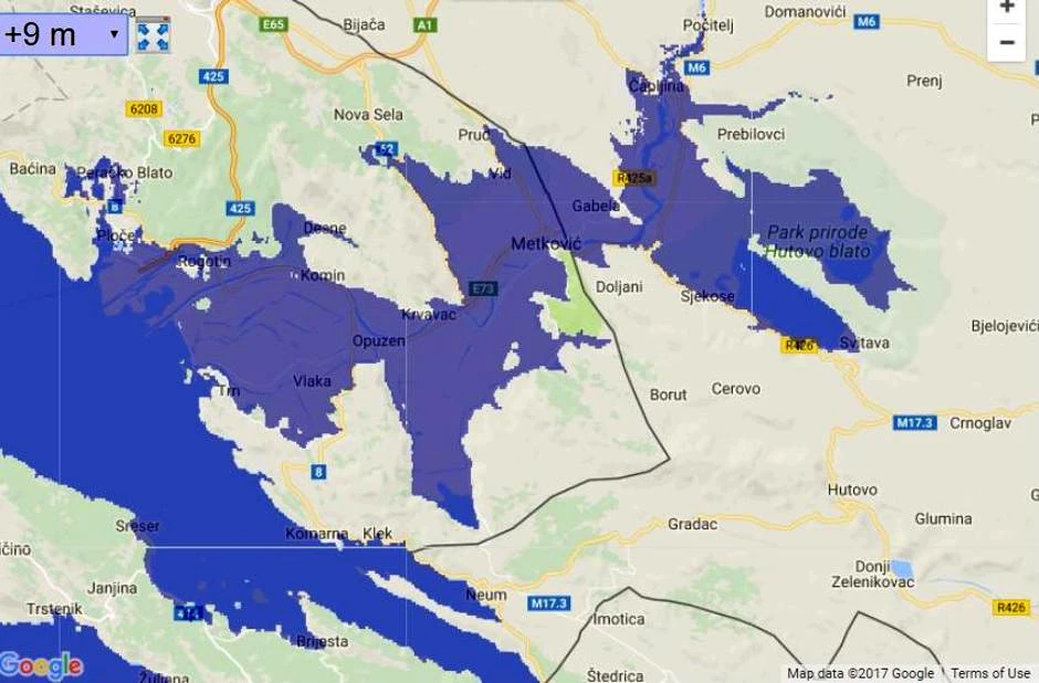 Čapljina će nestati pod morem