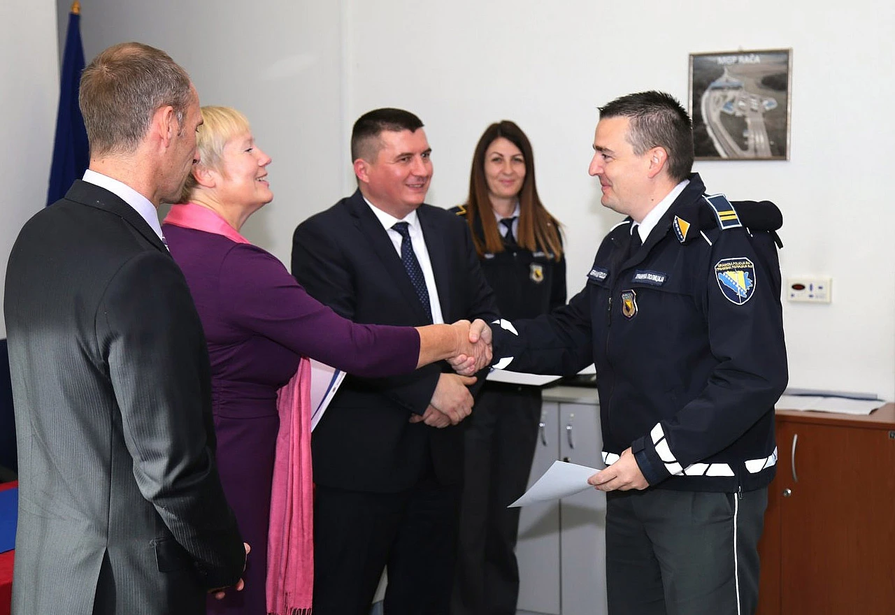 Instruktori Savezne policije Njemačke obučili naš Antibombni tim