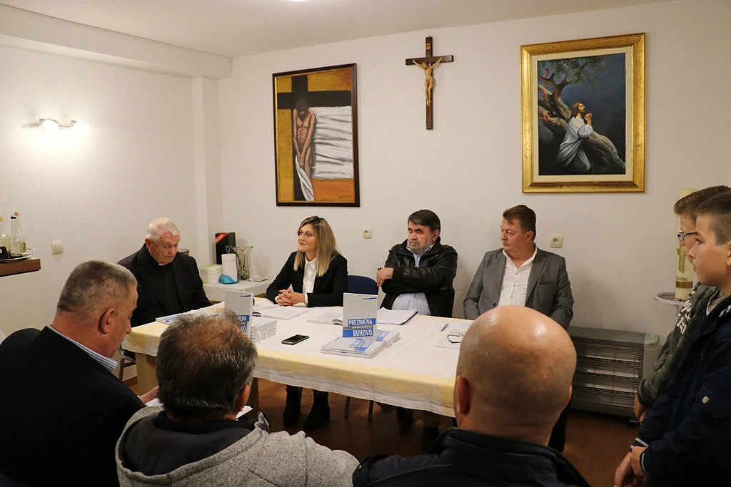 Predstavljena knjiga "Prezimena zapadnohercegovačke župe Buhovo"