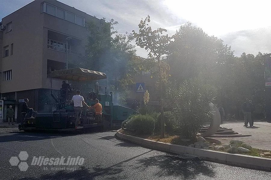 Pao asfalt na kružni tok: Završeni radovi planirani još 1911. godine