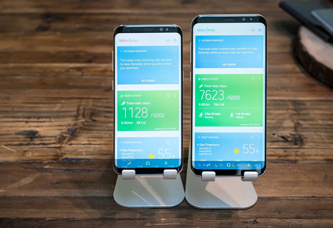 Bixby odsad pruža i informacije o vremenskoj prognozi