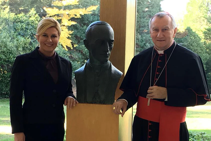 Grabar-Kitarović sa državnim tajnikom Vatikana: Osigurati jednakost sva tri konstitutivna naroda u BiH