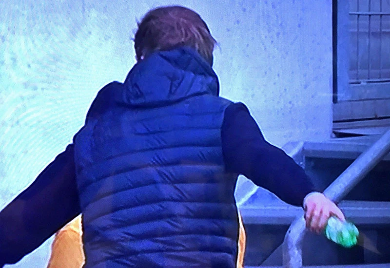 Trener Hoffenheima bocom pogodio navijača u glavu