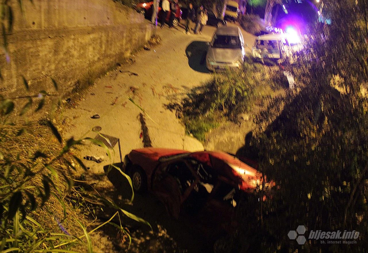 Mostar: U teškoj prometnoj nesreći ozlijeđene tri osobe