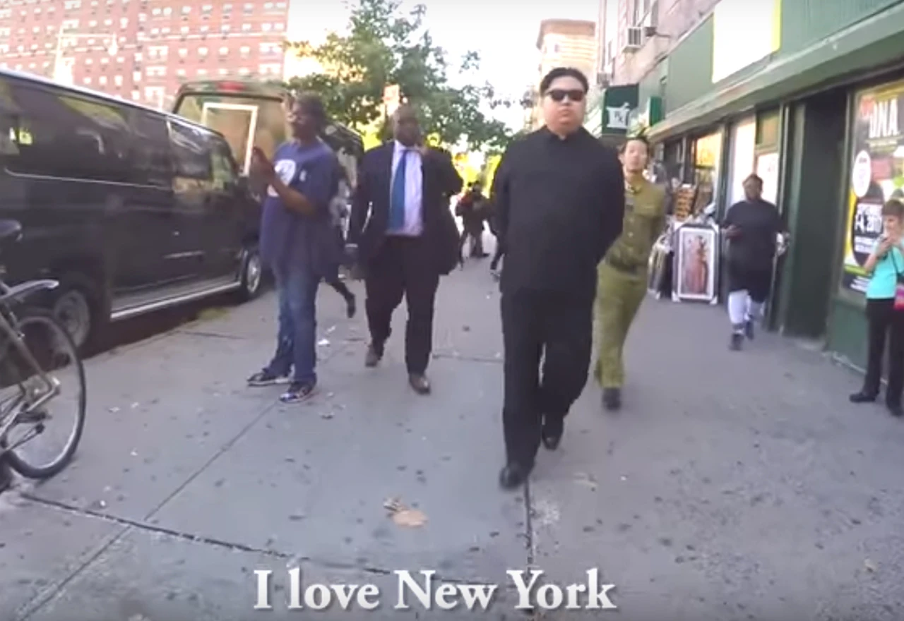 Prerušio se u Kim Jong-Una i prošetao New Yorkom