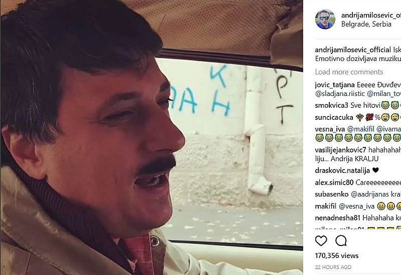 Hit na internetu: Andrija Milošević oglumio Albanca u Beogradu