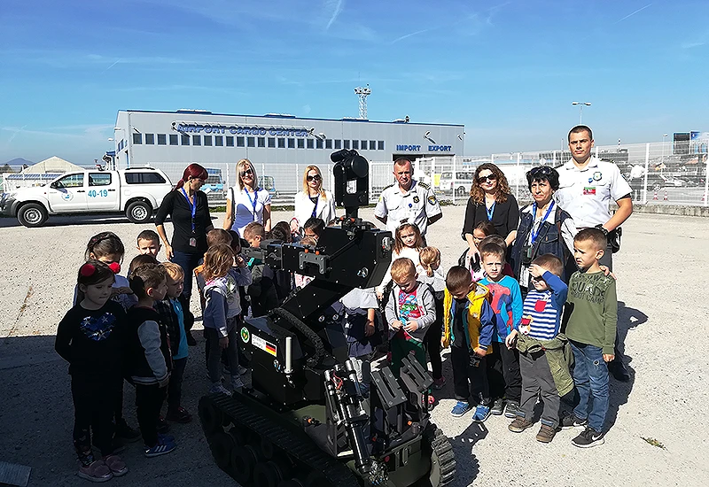 Maleni Konjičani posjetili Aerodrom Sarajevo